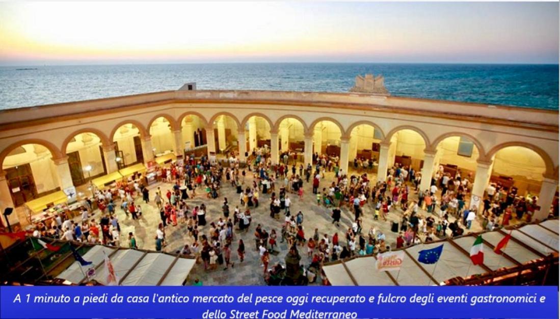 Be Mediterraneo, In Centro Sul Mare - In The Center Beach Front - 80 Mq Trapani Exteriér fotografie
