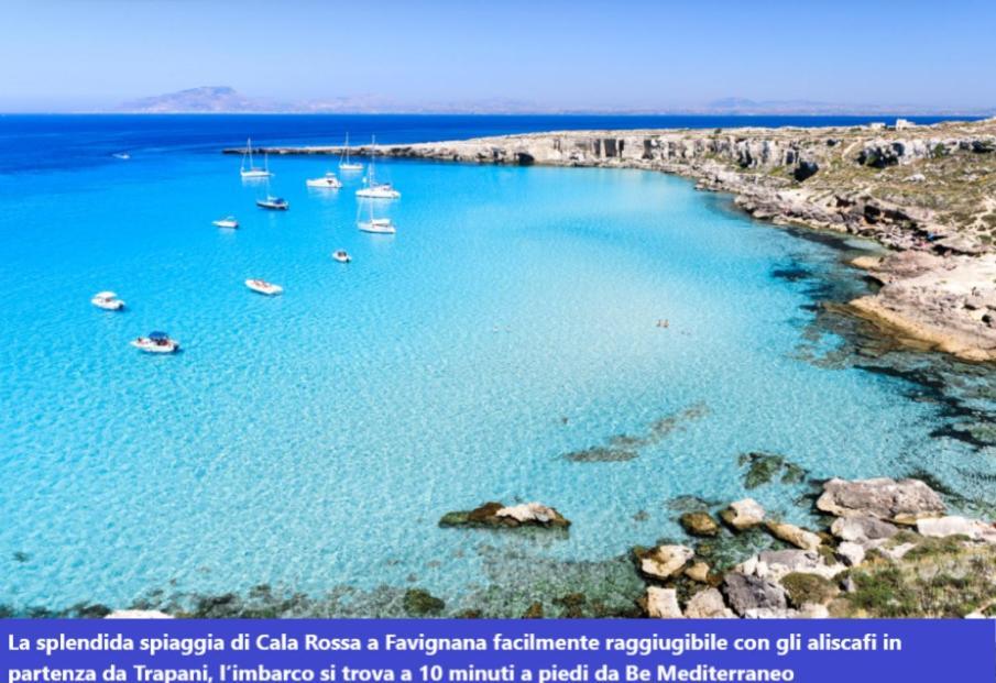 Be Mediterraneo, In Centro Sul Mare - In The Center Beach Front - 80 Mq Trapani Exteriér fotografie