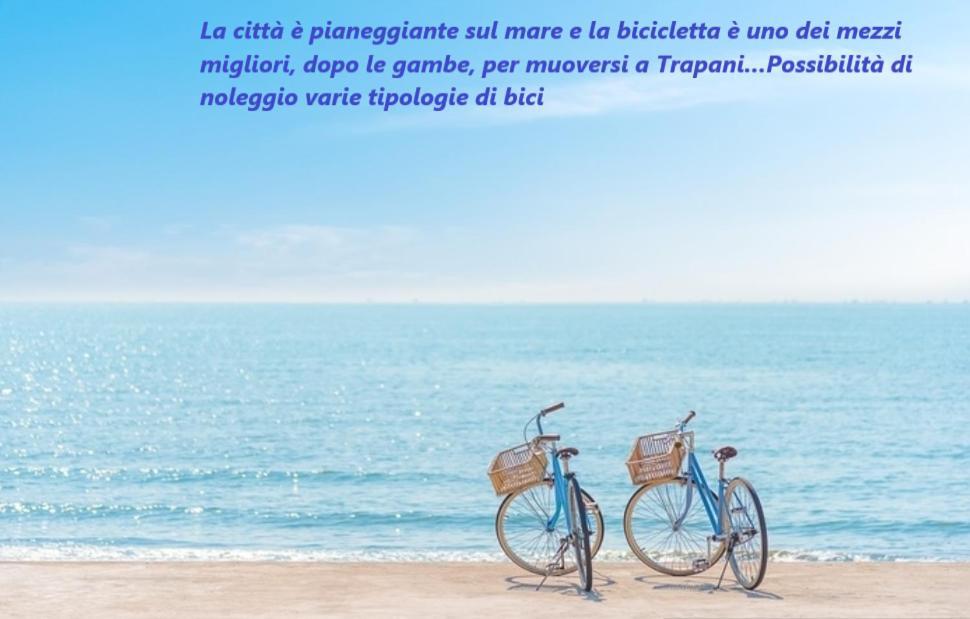 Be Mediterraneo, In Centro Sul Mare - In The Center Beach Front - 80 Mq Trapani Exteriér fotografie