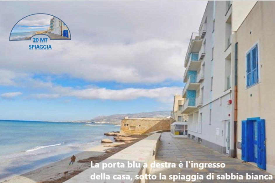 Be Mediterraneo, In Centro Sul Mare - In The Center Beach Front - 80 Mq Trapani Exteriér fotografie