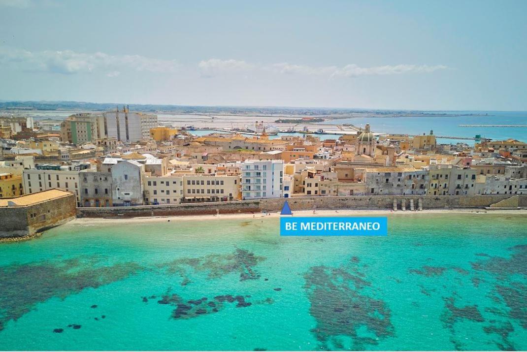 Be Mediterraneo, In Centro Sul Mare - In The Center Beach Front - 80 Mq Trapani Exteriér fotografie